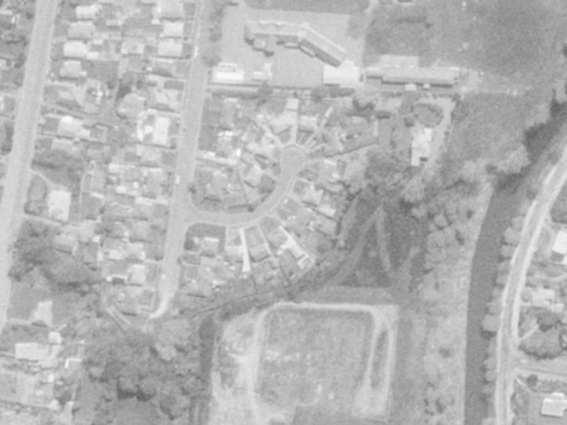 10 Kitchener Place from the air, 1975-1979