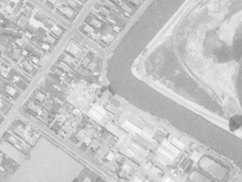 2F Long Street from the air, 1975-1979