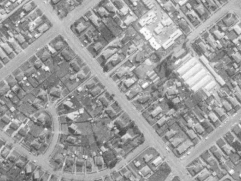 212 Lyttelton Street from the air, 1975-1979