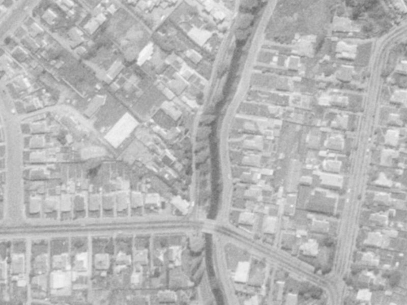 290 Eastern Terrace from the air, 1975-1979