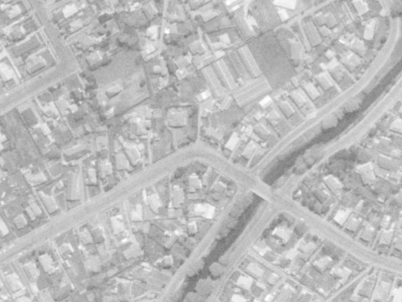 53 Beckford Road from the air, 1975-1979