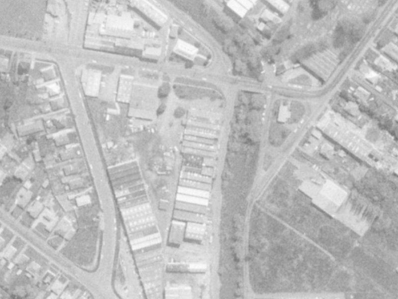 160 Cumnor Terrace from the air, 1975-1979