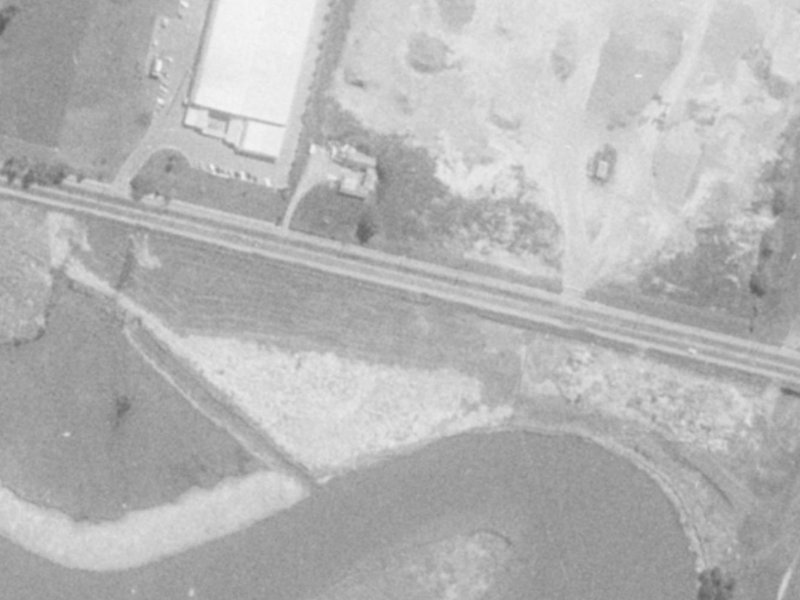 988-996 Ferry Road from the air, 1975-1979