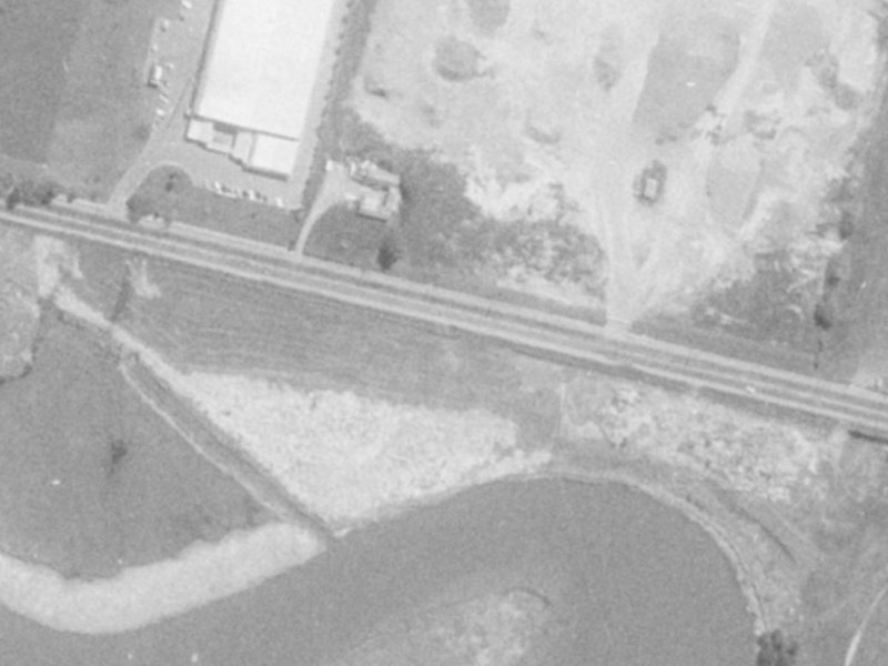996 Ferry Road from the air, 1975-1979