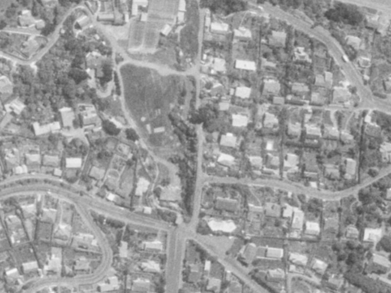 17 Rangatira Terrace from the air, 1975-1979