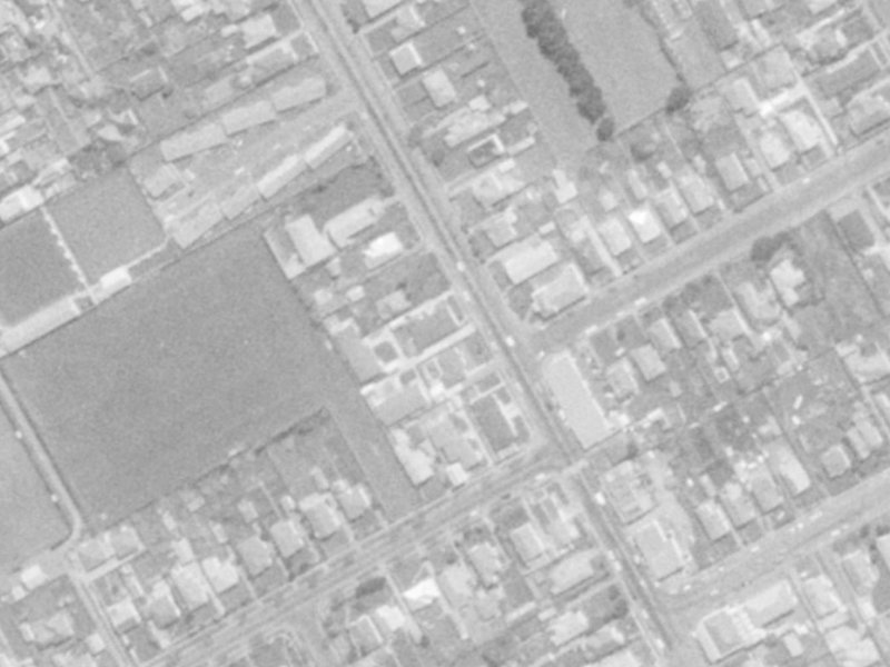 119 Wilsons Rd S from the air, 1975-1979