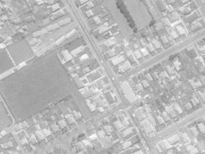 119B Wilsons Road South from the air, 1975-1979