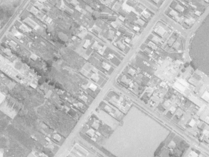 92 Bamford Street from the air, 1975-1979