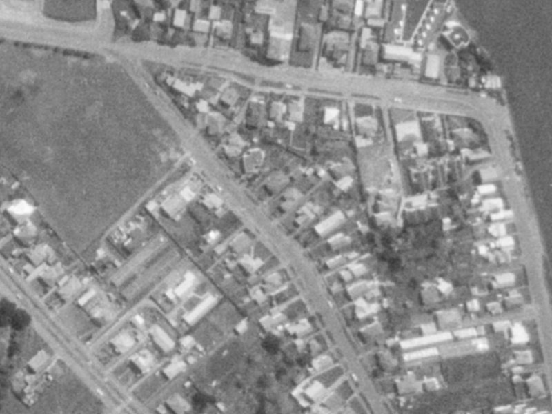 60 Celia Street from the air, 1975-1979