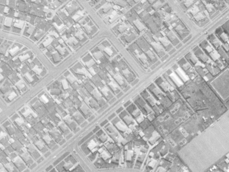 116 Halswell Road from the air, 1975-1979