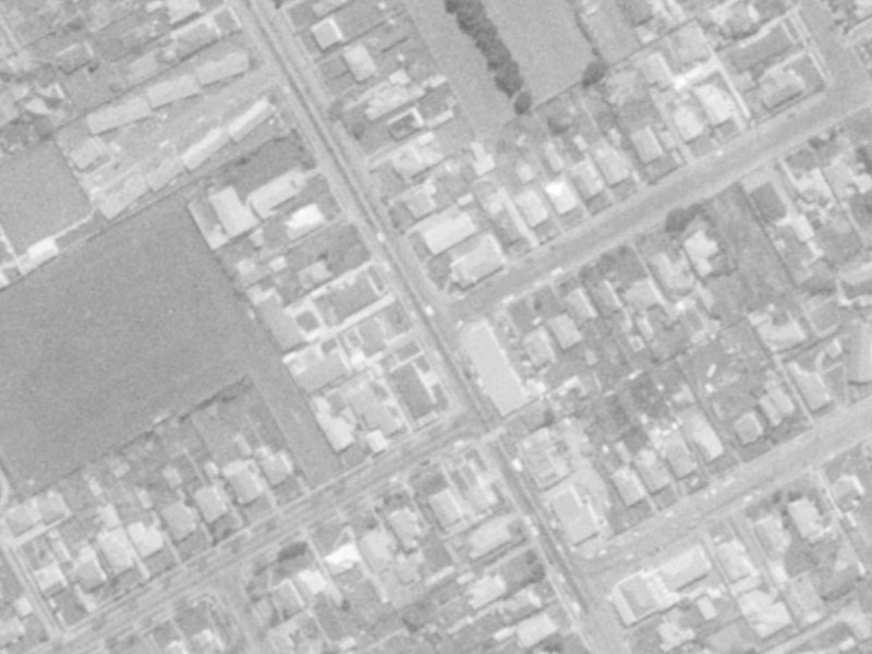 Wilsons Road from the air, 1975-1979