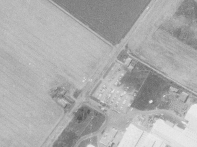 240–278 Shands Road from the air, 1975-1979