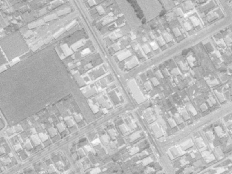115 Wilsons Road from the air, 1975-1979