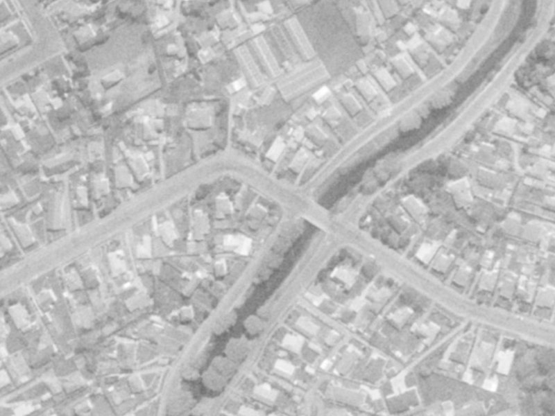 246 Riverlaw Terrace from the air, 1975-1979