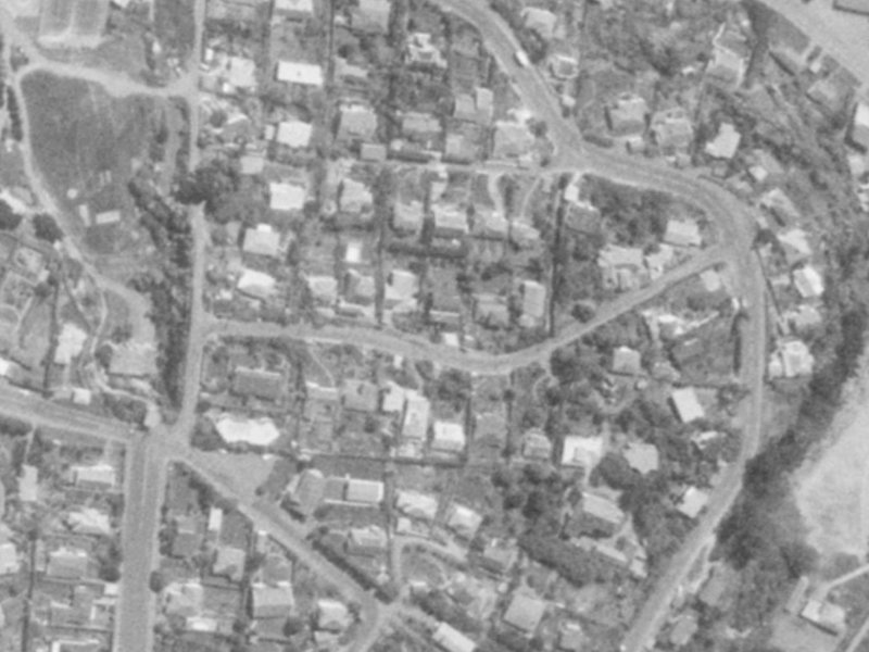 11 Seamount Terrace from the air, 1975-1979