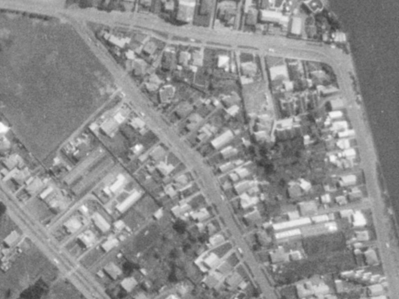 43 Celia Street from the air, 1975-1979