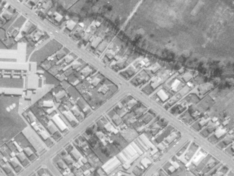 62 Hoon Hay Road from the air, 1975-1979