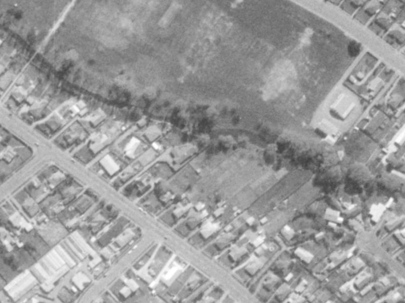 77B Hoon Hay Road from the air, 1975-1979