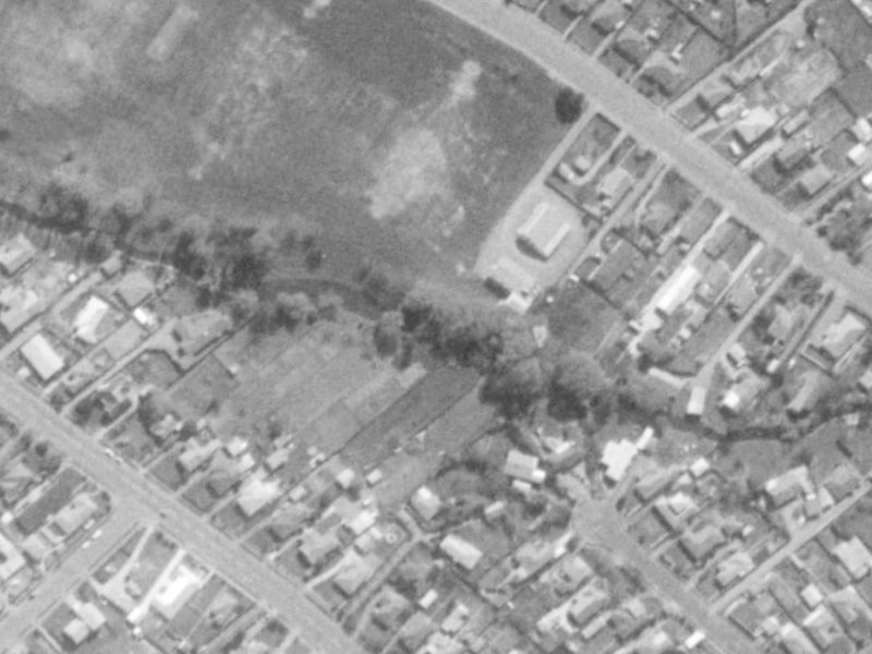 6 Penny Lane from the air, 1975-1979