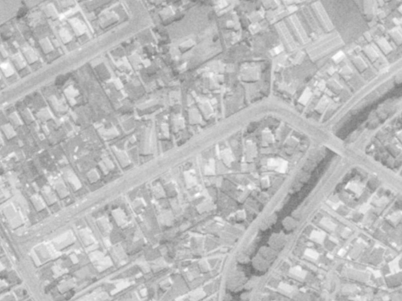 38 Beckford Road from the air, 1975-1979