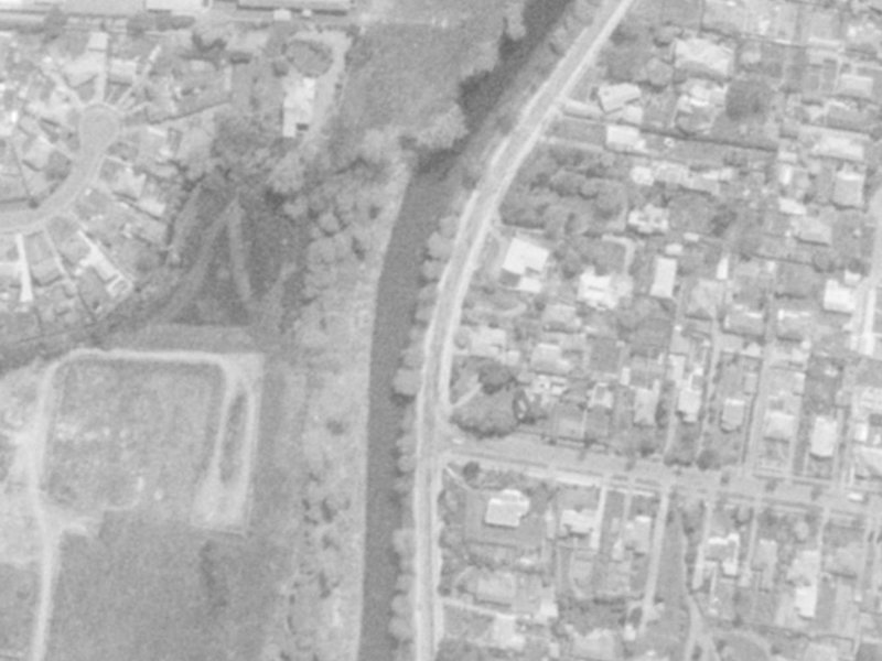 39A Aynsley Terrace from the air, 1975-1979