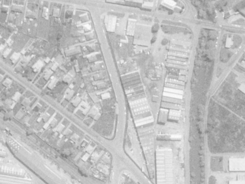 15 Tanner Street from the air, 1975-1979