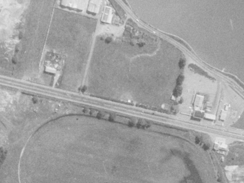 1063d Ferry Road from the air, 1975-1979