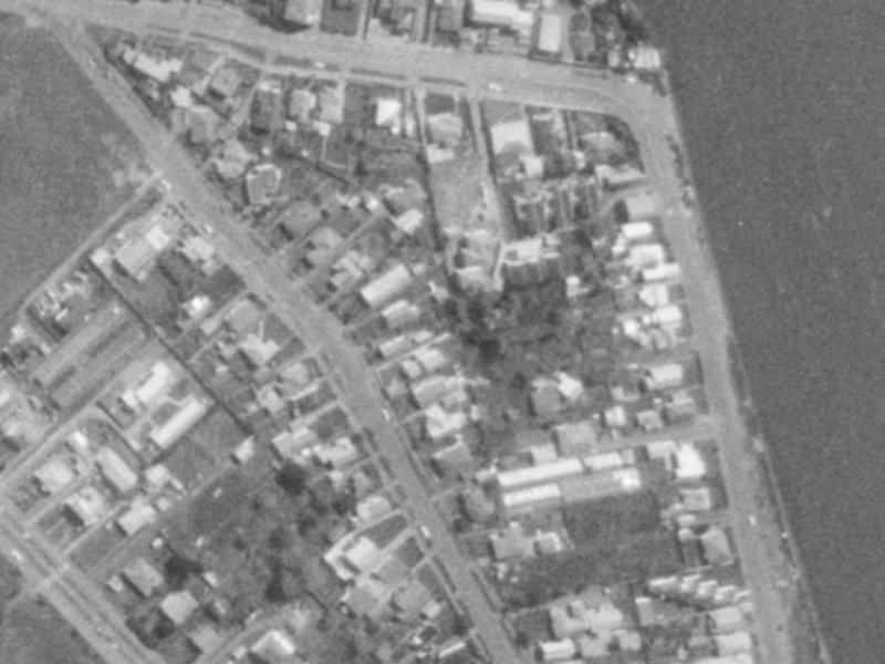 46 Celia Street from the air, 1975-1979