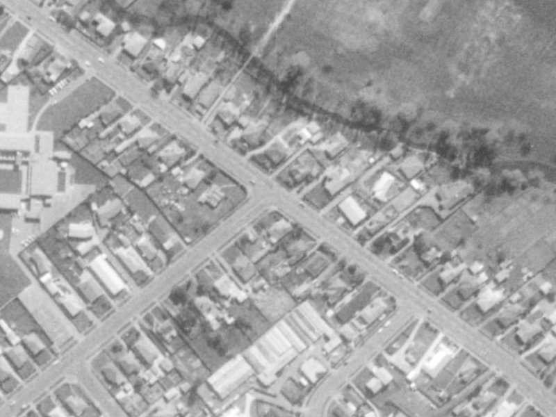 66 Hoon Hay Road from the air, 1975-1979