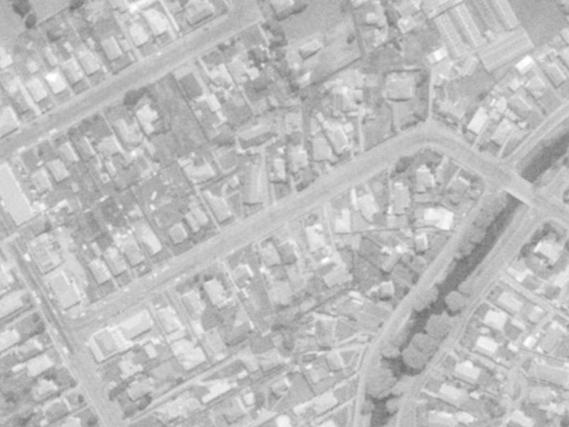 34 Beckford Road from the air, 1975-1979