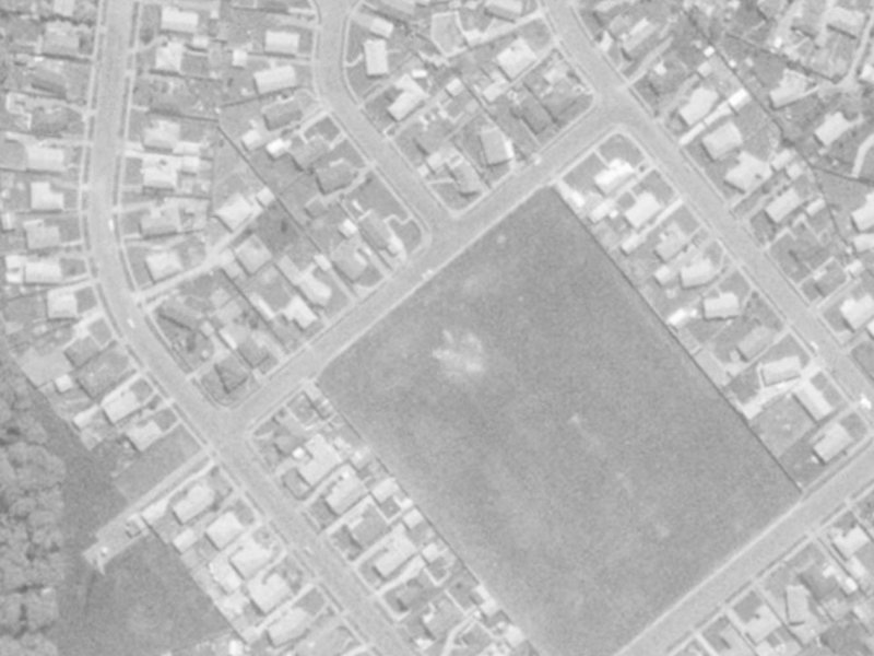 12 Bean Street from the air, 1975-1979