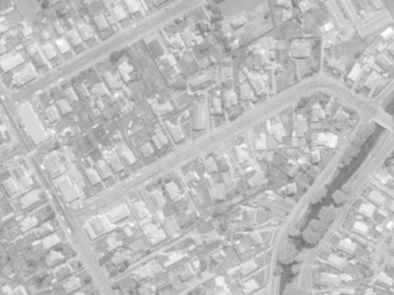 25A Beckford Road from the air, 1975-1979
