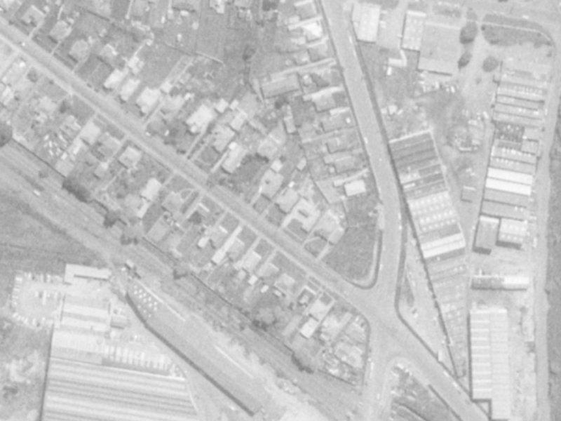 49 Maunsell Street from the air, 1975-1979