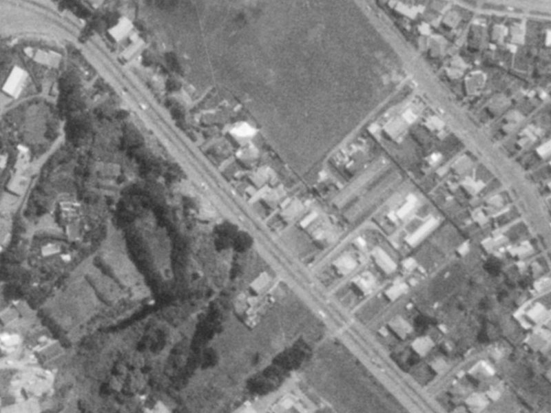 29 Main Road from the air, 1975-1979