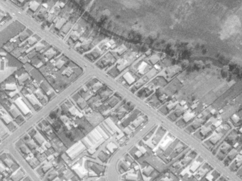 69 Hoon Hay Road from the air, 1975-1979
