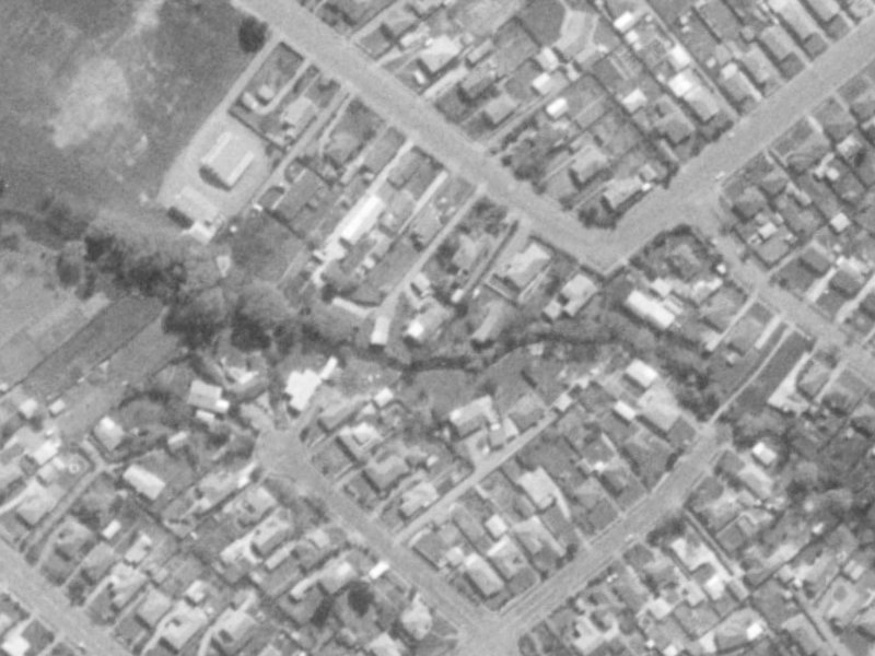 9A Domain Terrace from the air, 1975-1979
