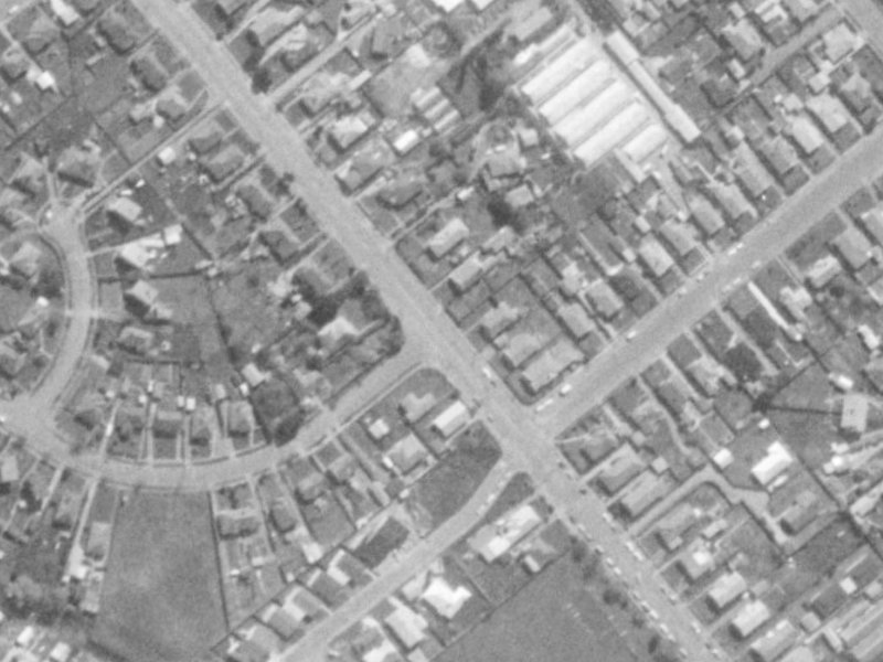 198 Lyttelton Street from the air, 1975-1979