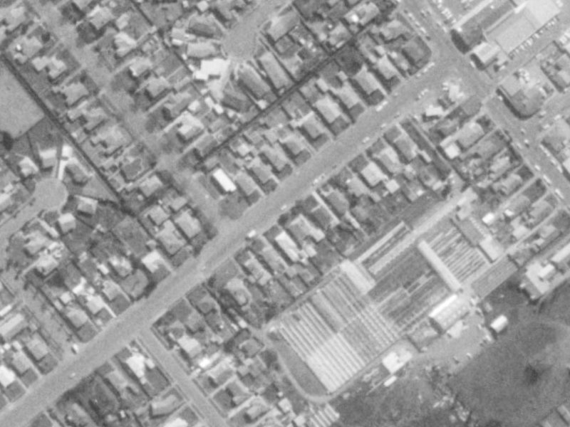 72 Stourbridge Street from the air, 1975-1979