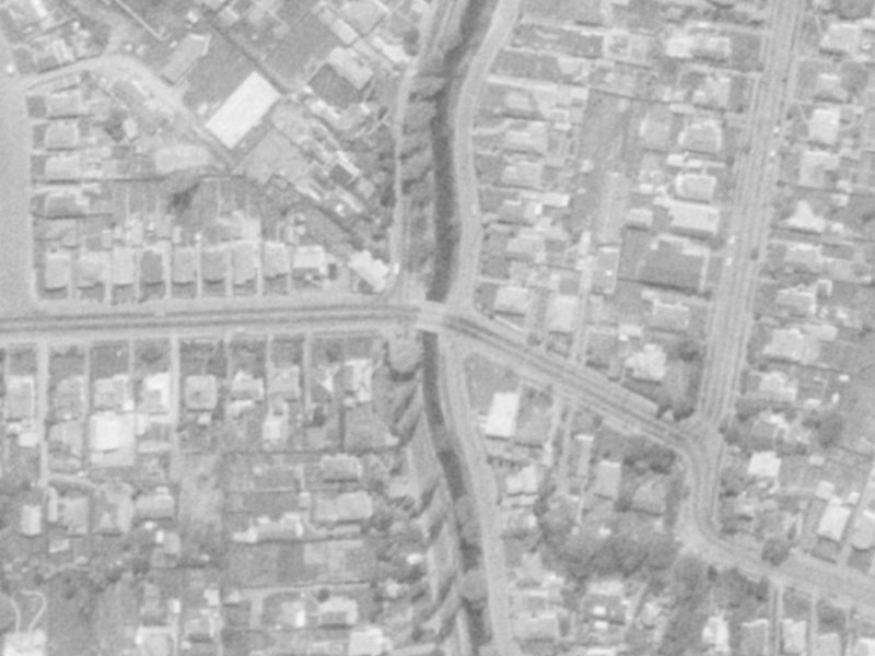 2 Riverlaw Terrace from the air, 1975-1979