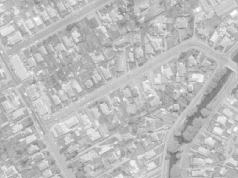 24 Beckford Road from the air, 1975-1979