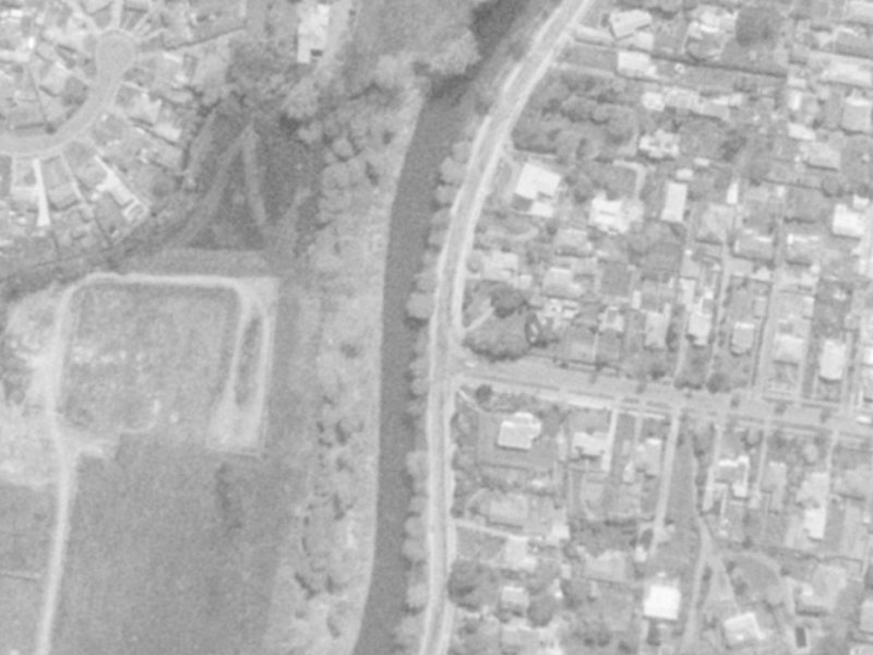 39B Aynsley Terrace from the air, 1975-1979