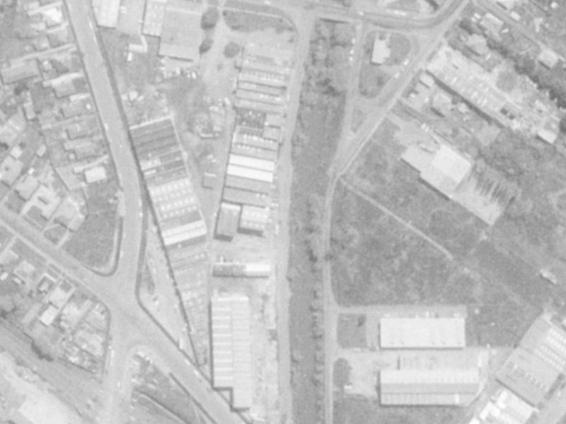 170 Cumnor Terrace from the air, 1975-1979