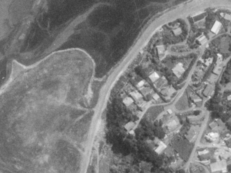 17 Balmoral Lane from the air, 1975-1979