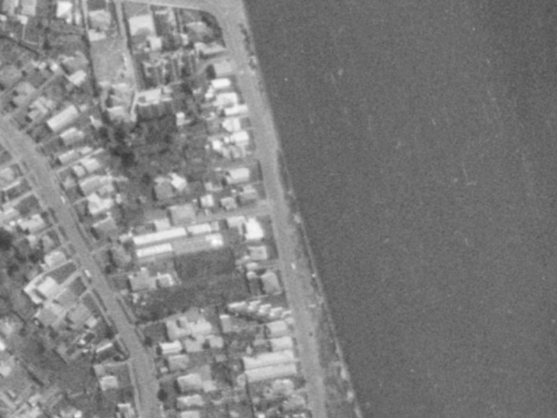 64–66 Beachville Road from the air, 1975-1979