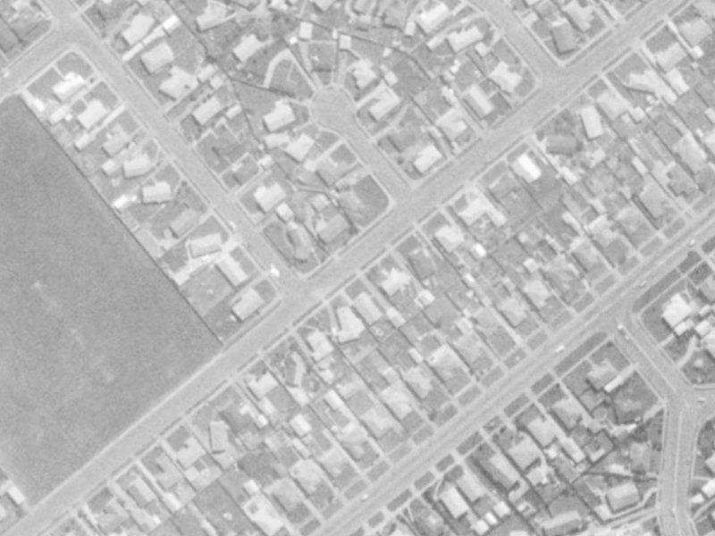 West-Watson Avenue from the air, 1975-1979