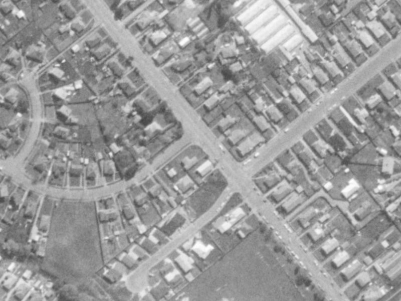 191 Lyttelton Street from the air, 1975-1979
