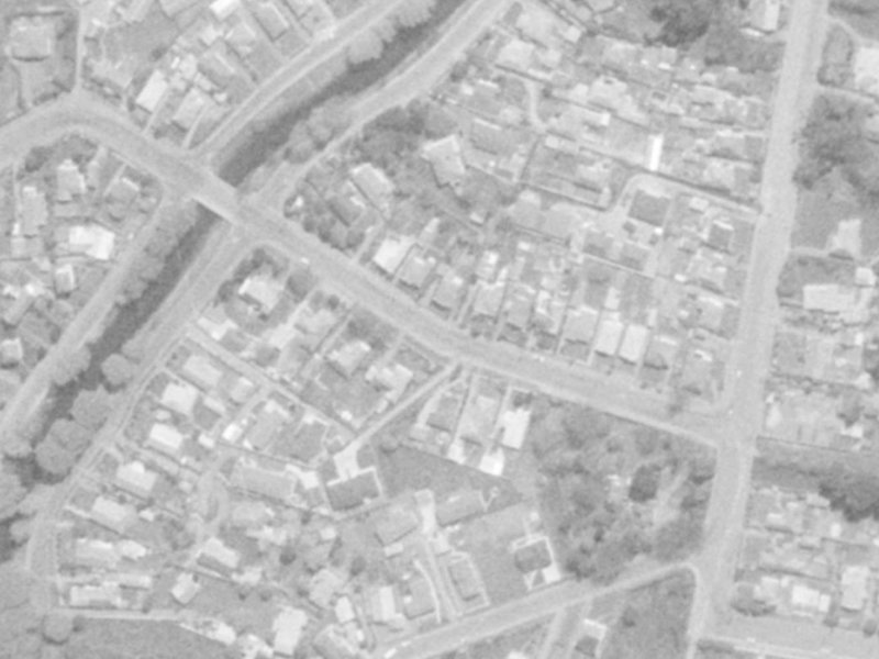 72 Beckford Road from the air, 1975-1979