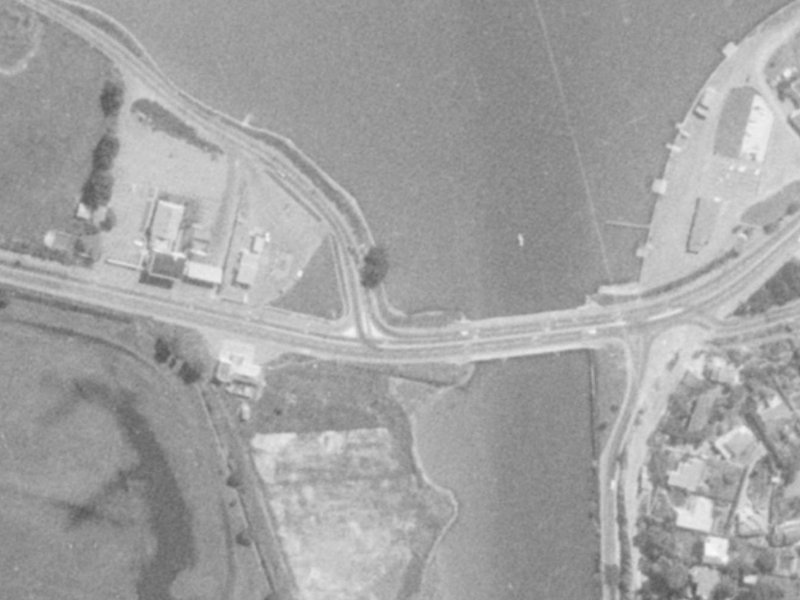1105 Ferry Road from the air, 1975-1979