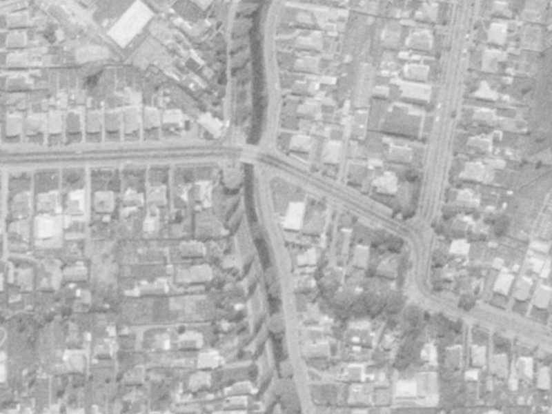 102 Palatine Terrace from the air, 1975-1979
