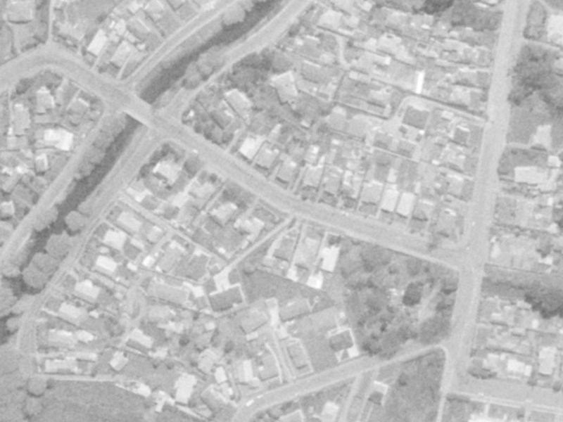 91 Beckford Road from the air, 1975-1979